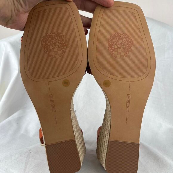 Vince Camuto Adjustable Espadrille Wedge Sandals - Bretandi Size 10 W - Picture 2 of 6
